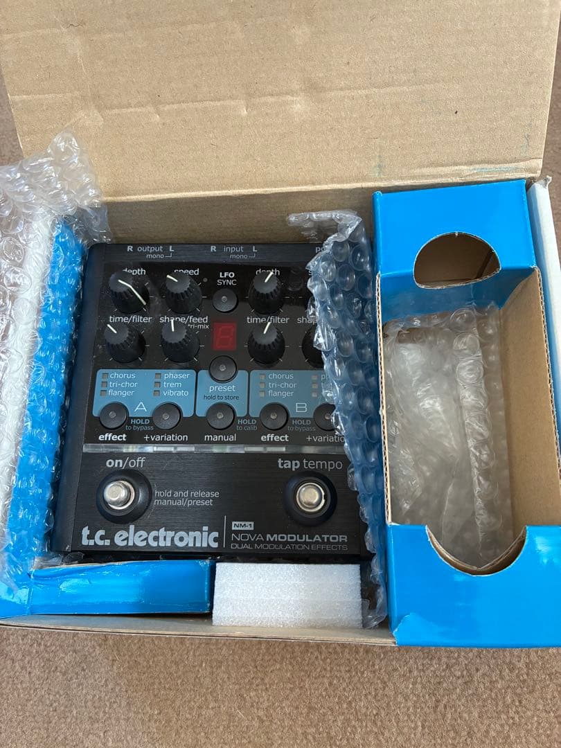 ギター NOVA MODULATOR TC ELECTRONIC NM-1