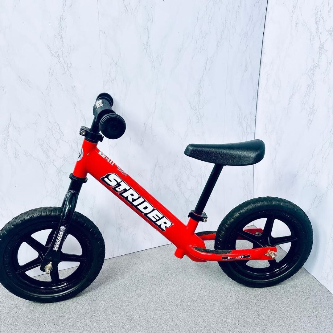 ストライダー STRIDER スポーツ 12 赤 バランスバイク キックバイク
