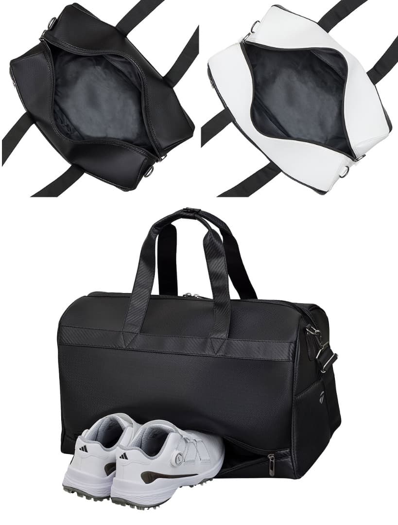 TaylorMade シューズインポケットバッグホワイト