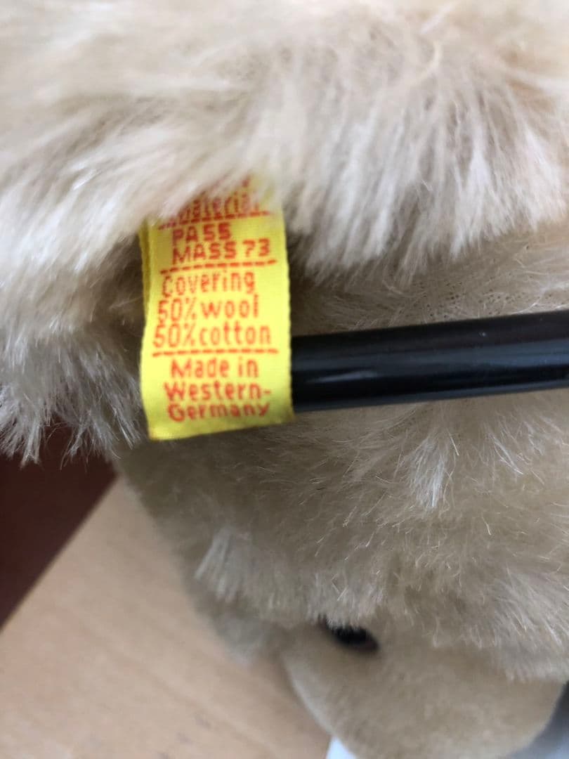 テイディベア　シュタイフ　西ドイツ　人形の久月