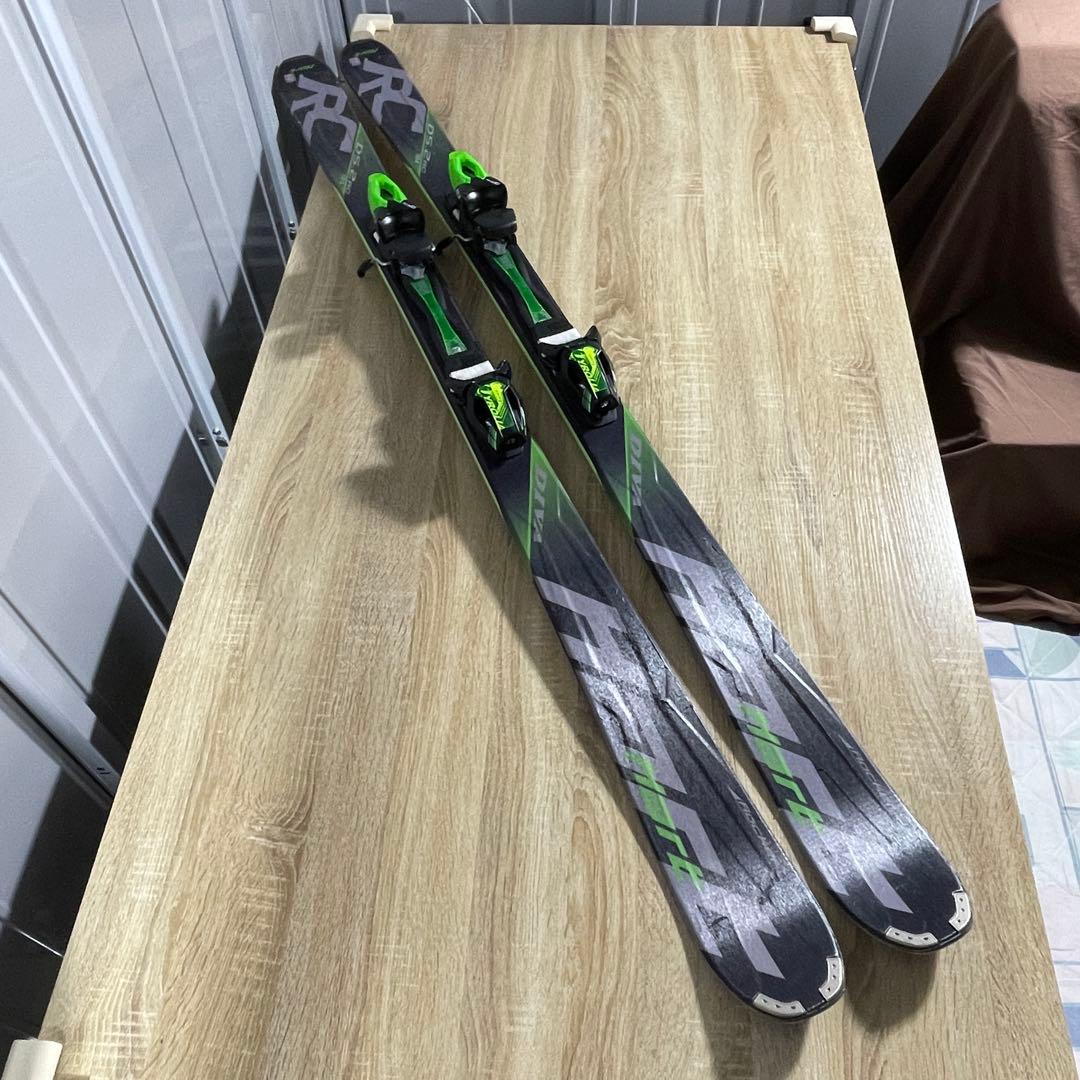 Hart164cm 26/26.5cm ストック115cm付きスキーセット