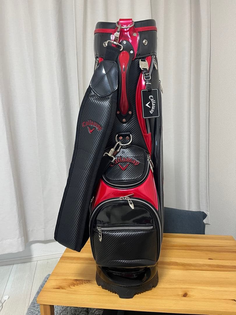 Callaway ゴルフバッグ ブラック/レッド