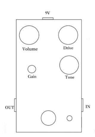 自作 Morning Glory クローン ハンドメイドエフェクター