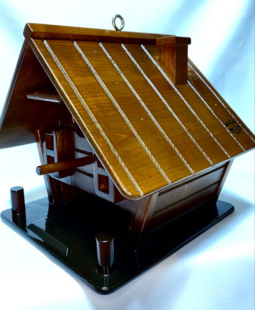 【新品】木製家型巣箱 小鳥の巣箱