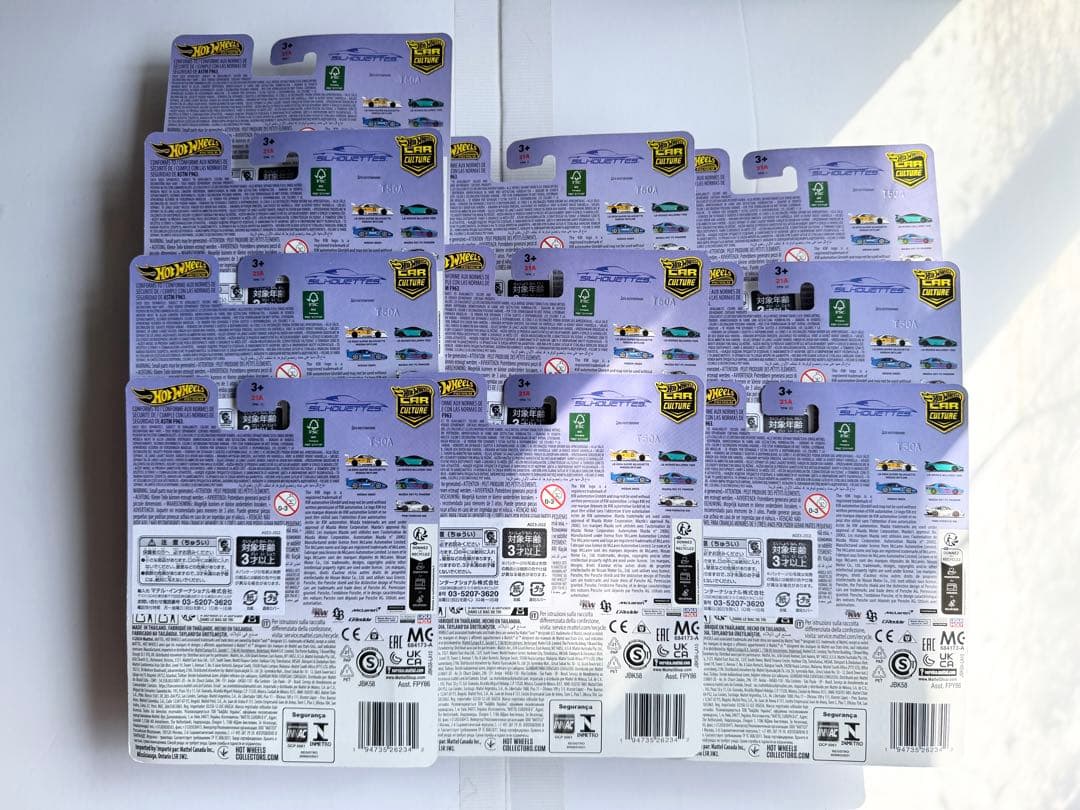 10台 ホットウィール カーカルチャー シルエット RWB ポルシェ 930