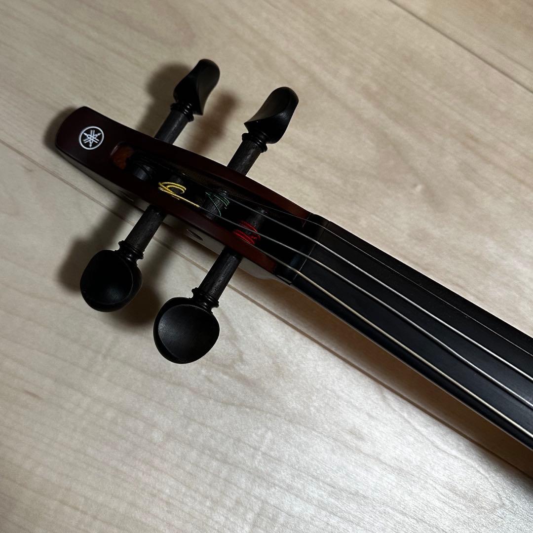 【美品】ヤマハ　YAMAHA サイレントバイオリン　YSV104 ブラウン