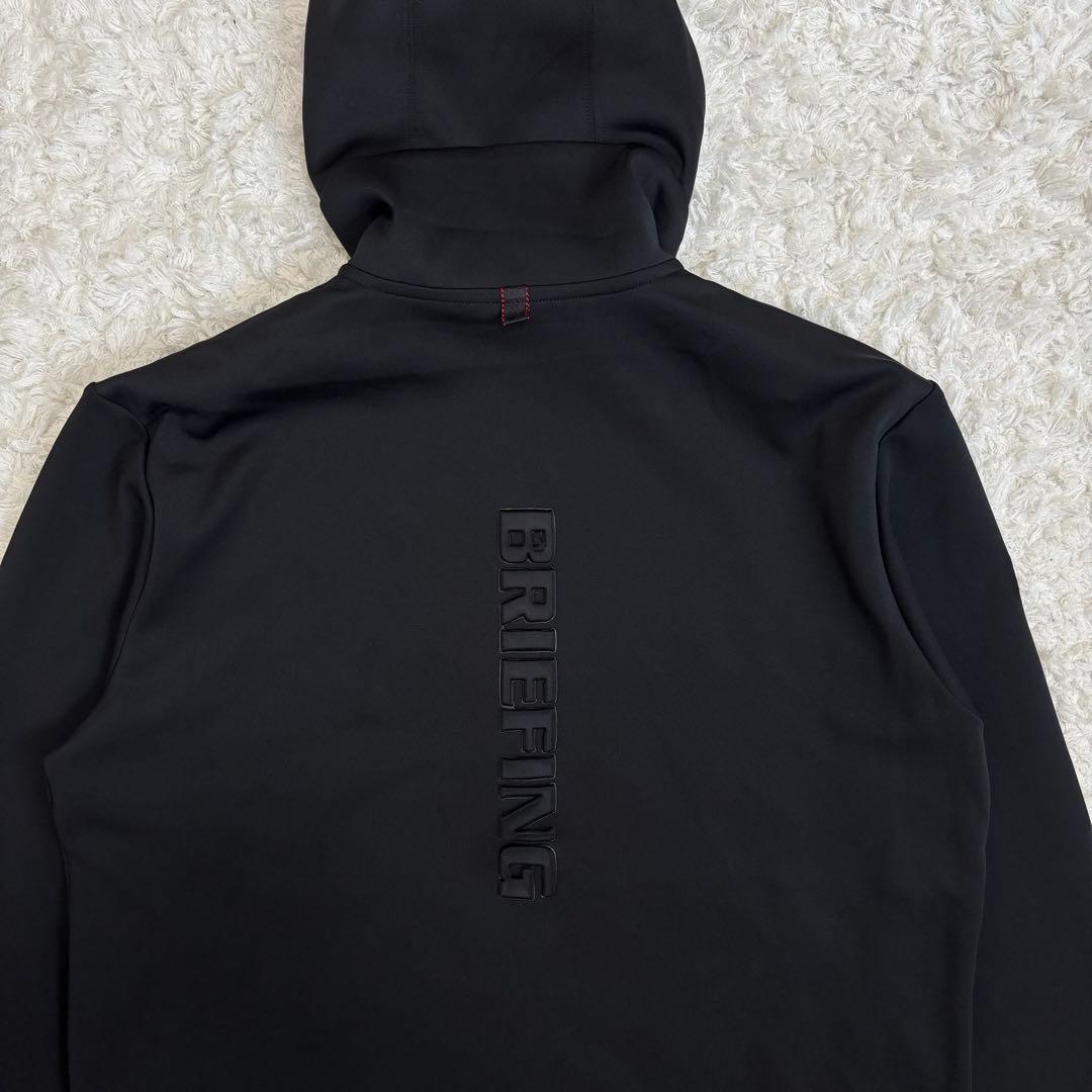 美品✨ BRIEFING ブリーフィング ゴルフ パーカー 3Dロゴ メンズ L