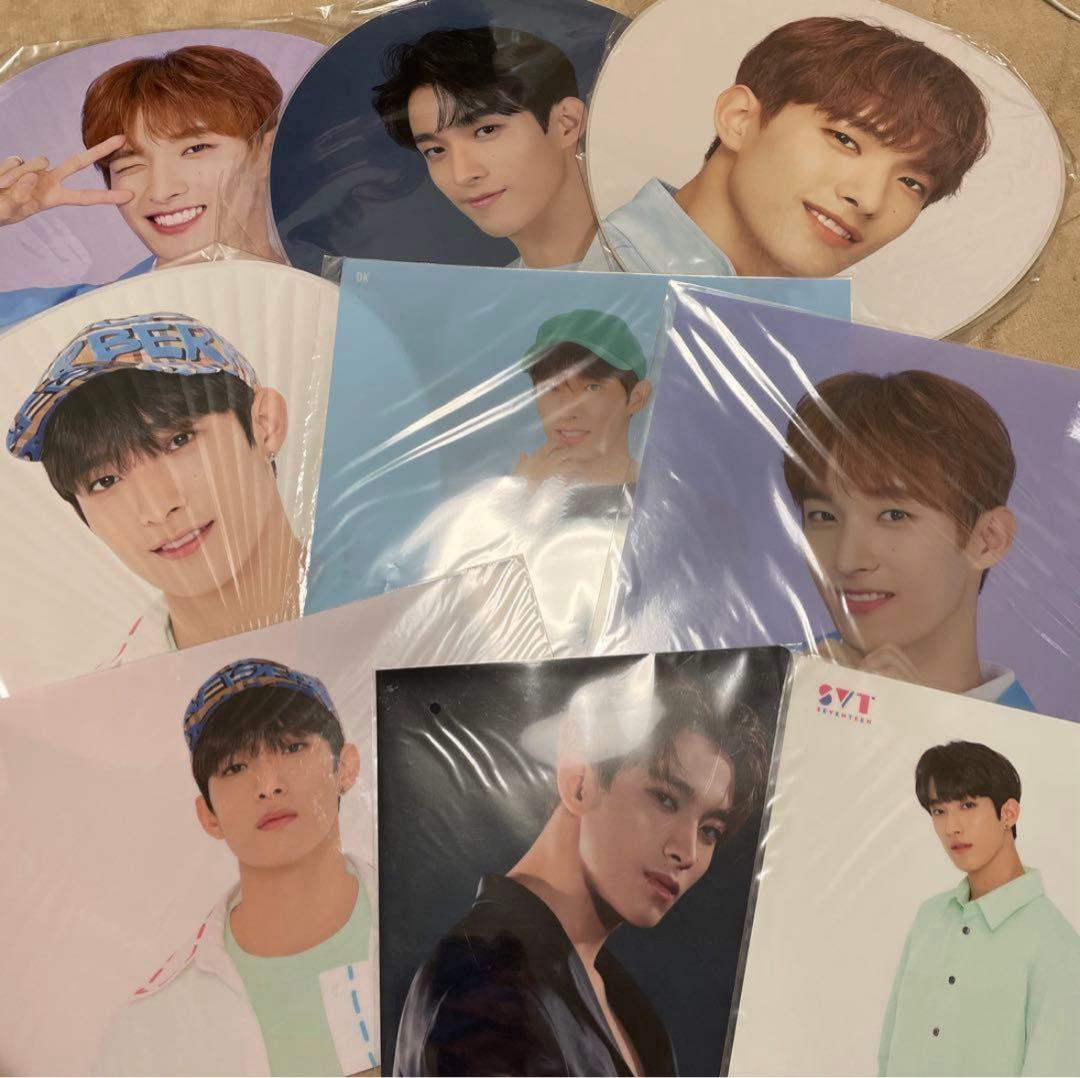 ドギョム DK ソクミン セブチseventeen うちわ クリアファイル