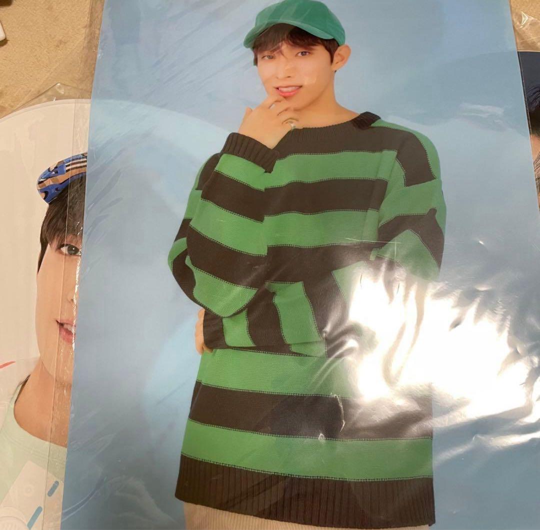 ドギョム DK ソクミン セブチseventeen うちわ クリアファイル