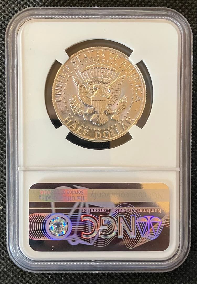 アメリカ 1966年 SMS .ケネディ ハーフダラー 銀貨 MS67