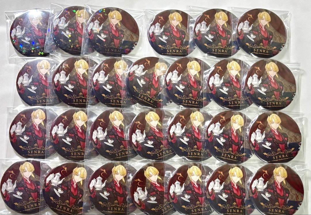 浦島坂田船 センラ 缶バッジ 2022 ハロパ 悪魔執事