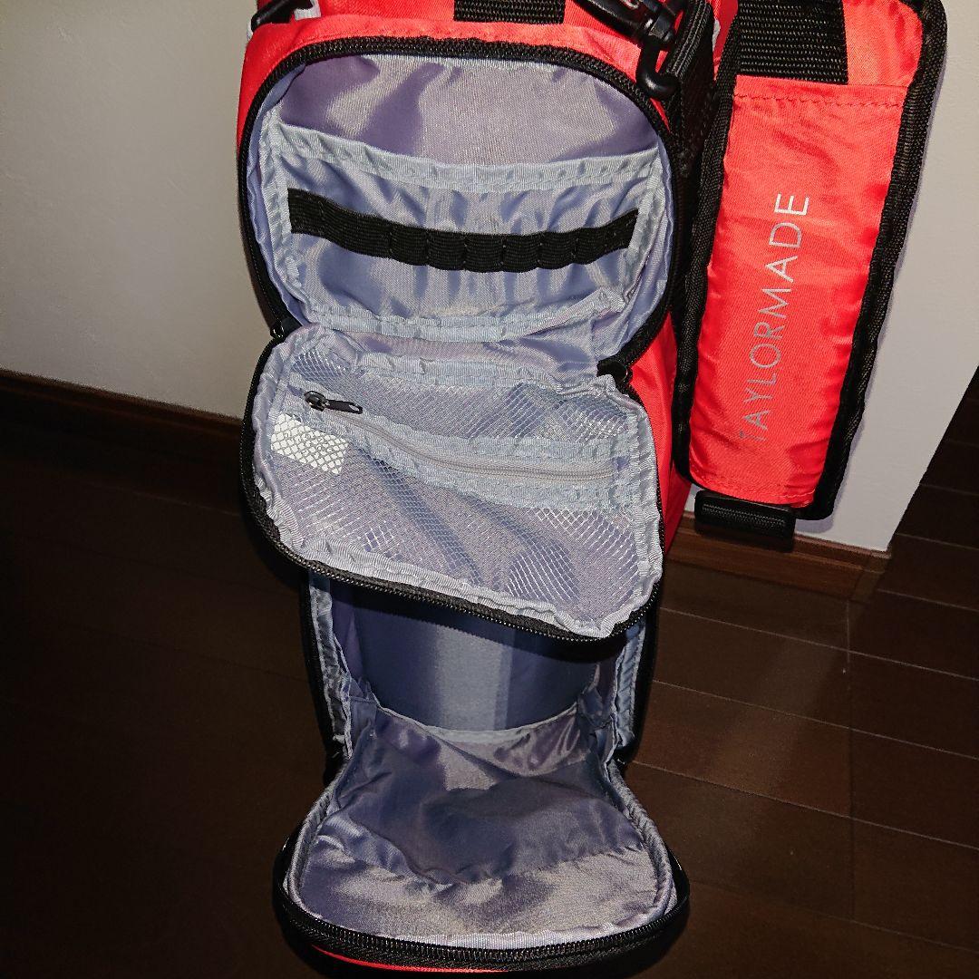 TaylorMade キャディバッグ 赤