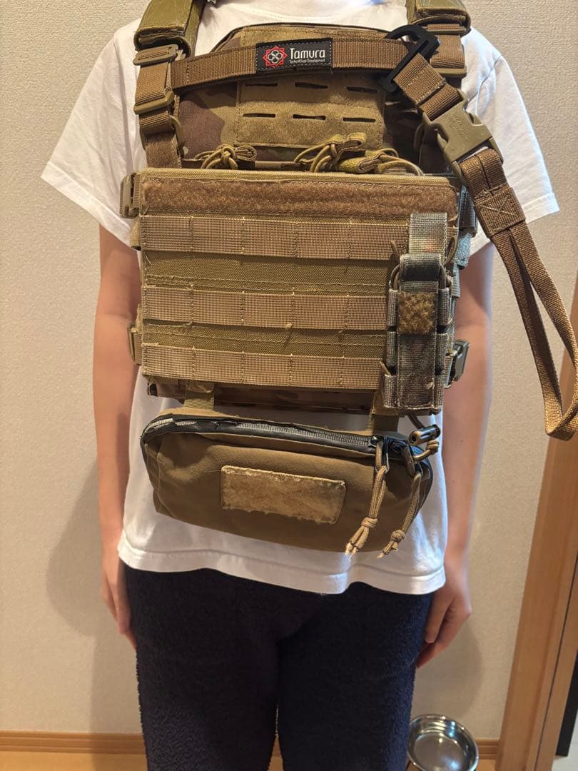 田村装備開発　UCR CT(コヨーテタン)プレートキャリアシステム(マルチカム)