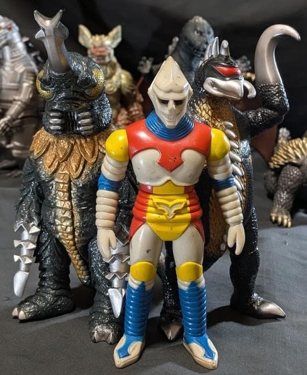 昭和ゴジラ東宝チャンピオンまつり（バンダイ）ソフビフィギュア10体セット