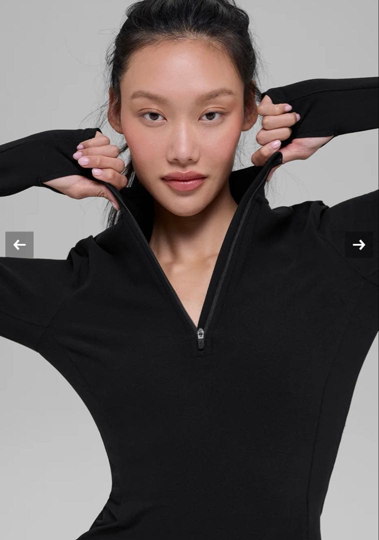 Alosoft 1/2ジップ ラピッド プルオーバー XS