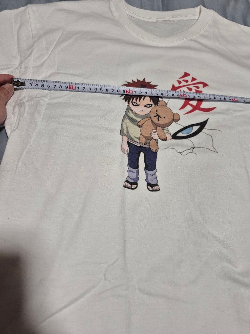 ⚠️幼少期⚠️我愛羅レアキャラクターTシャツ ホワイト 約70cm