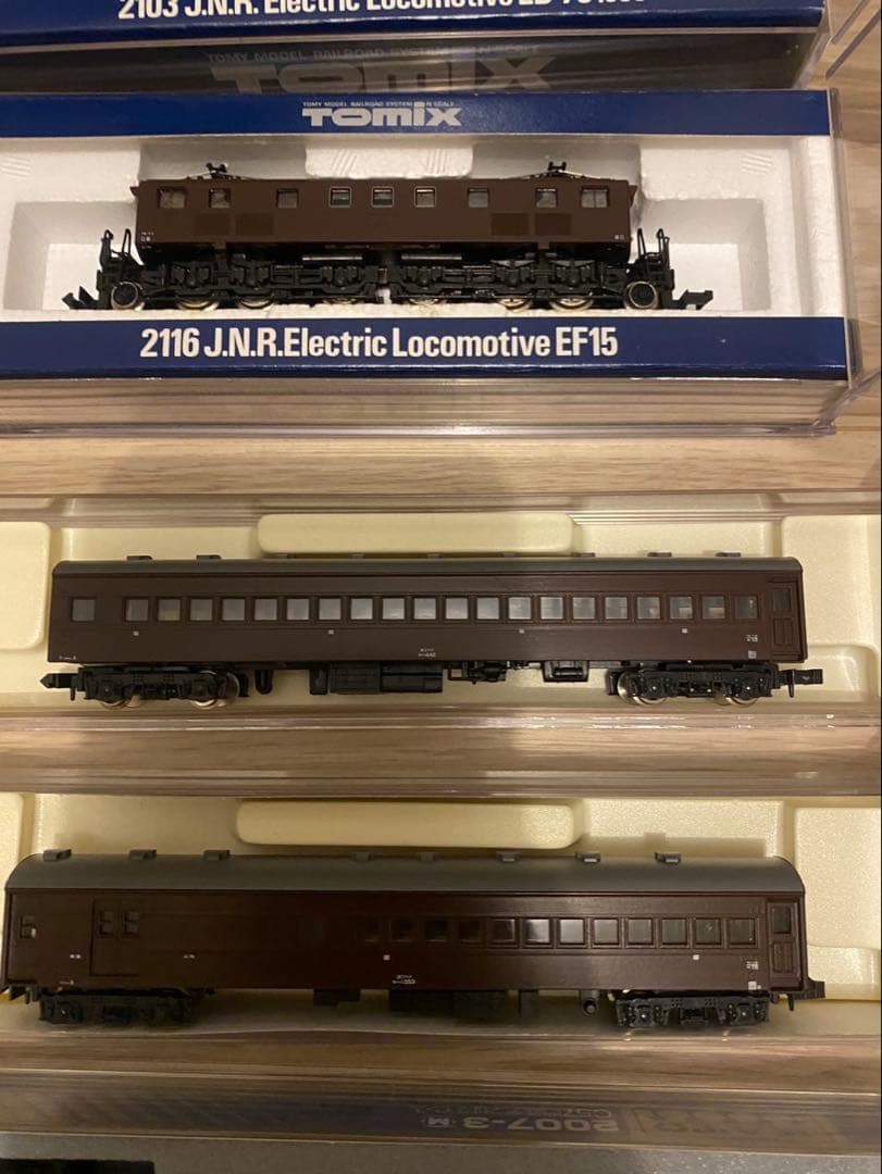 Nゲージ　鉄道模型　TOMIX ED76 EF15 KATO D51 オハ35