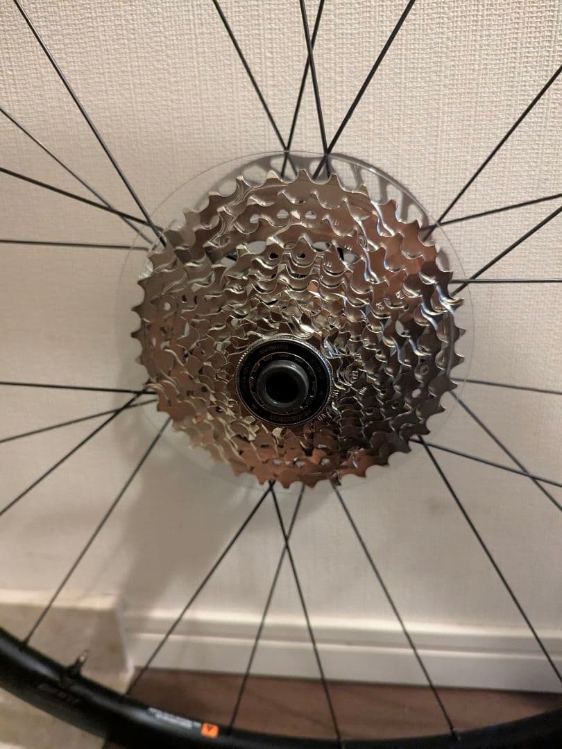 GIANT PR2 DISCホイールセット スプロケット付き