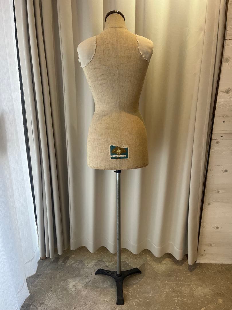 ヴィンテージ　トルソー　マネキン　店舗什器　アパレル什器