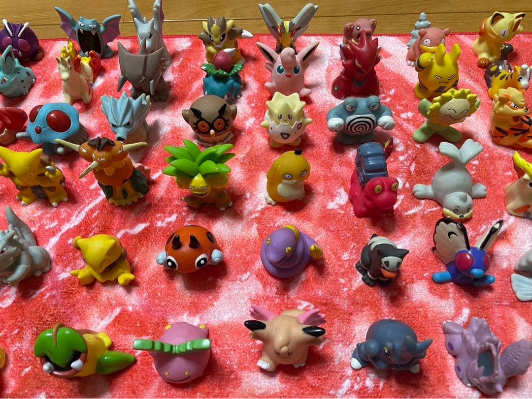 レ*イ様 ポケモン　フィギュア　指人形　まとめ売り　210個以上　レトロ　大量