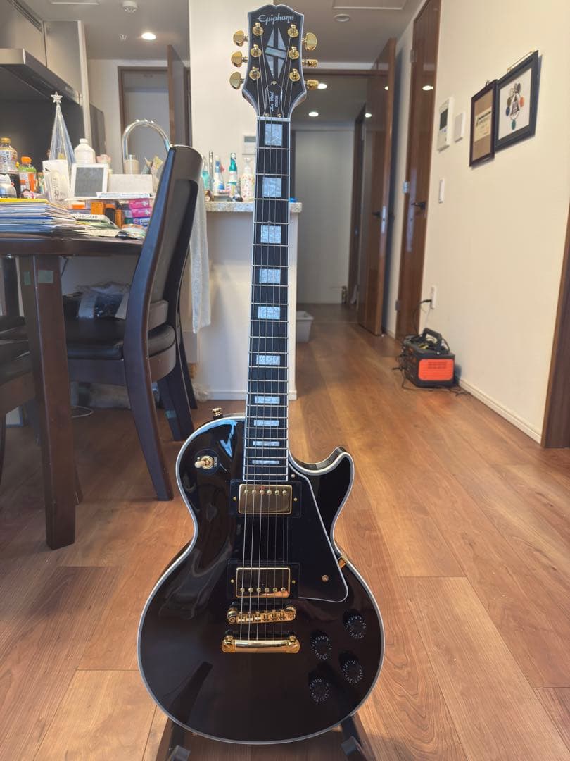 Epiphone Les Paul Custom Ebonyブラック