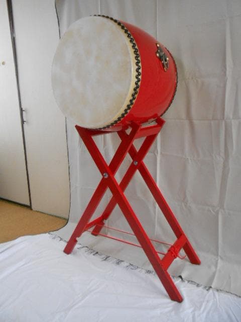 (送料無料)20.000円　大太鼓専用　折斜台　各サイズの大太鼓対応木製台