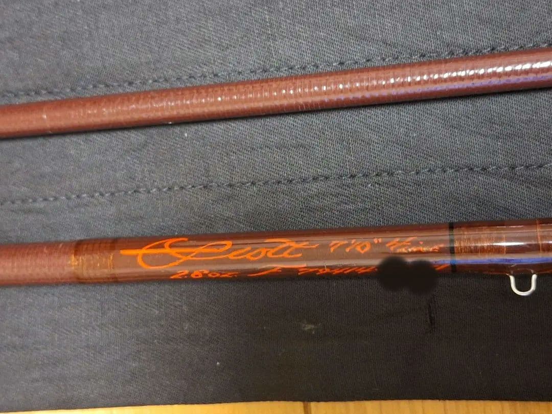 名品美品レア フライロッド スコットF7944 7ft10in #4グラスロッド