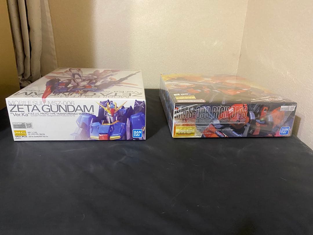 し*げ様 ZETA GUNDAM \"Ver.Ka\" & MGリックディアス　セッ