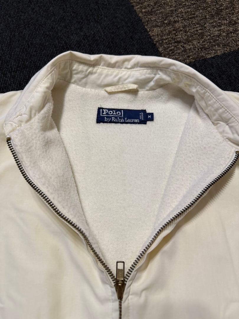 90s ポロ ラルフローレン ゴルフ バックプリント スイングトップ ビンテージ