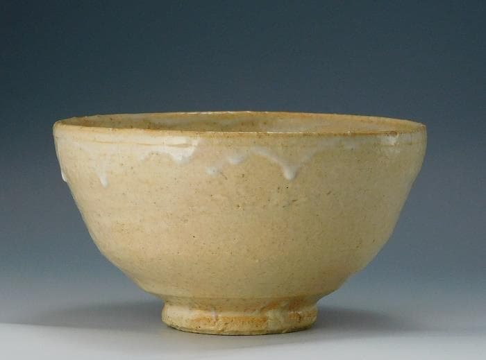 送料込 茶道具 茶碗 野坂康起 萩焼 江月窯 共箱 栞 共布【鳳凰堂】