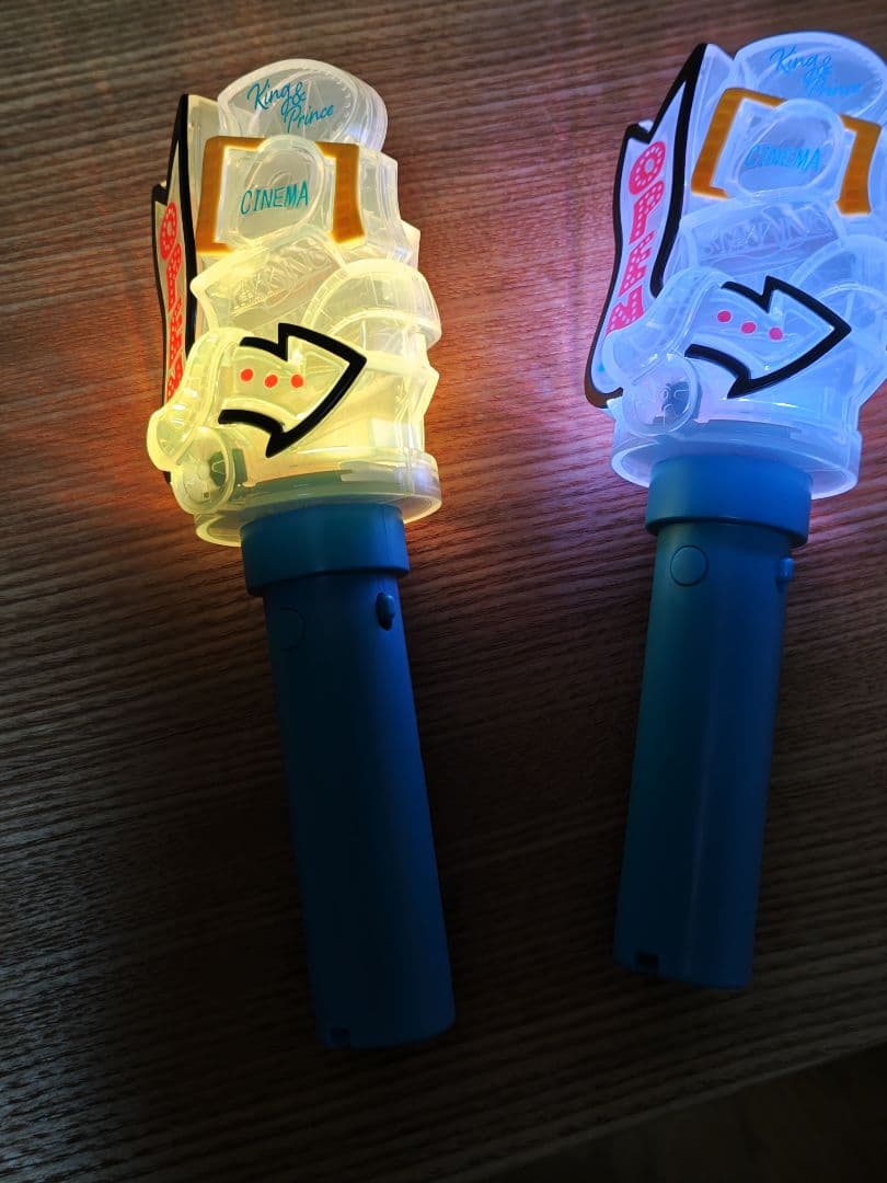 King&Prince キンプリ ペンライト２本 中古 オマケあり