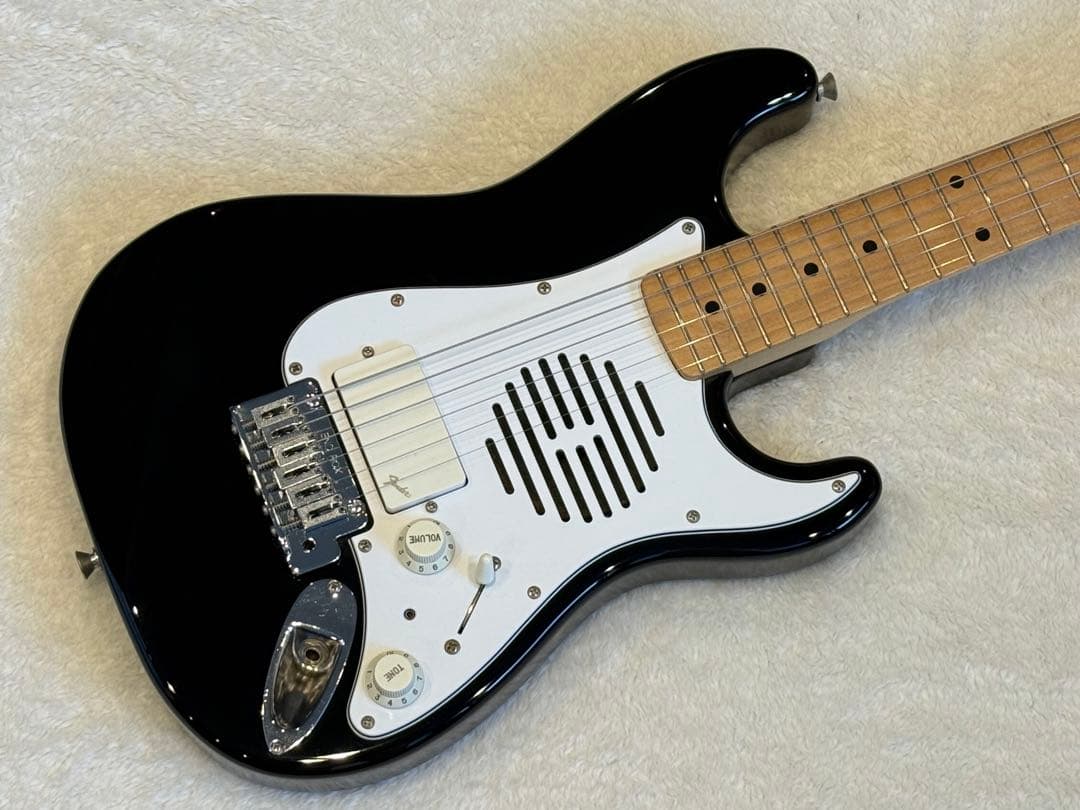Fender Japan ST-CHAMP 後期型 BK アンプ内蔵ミニギター