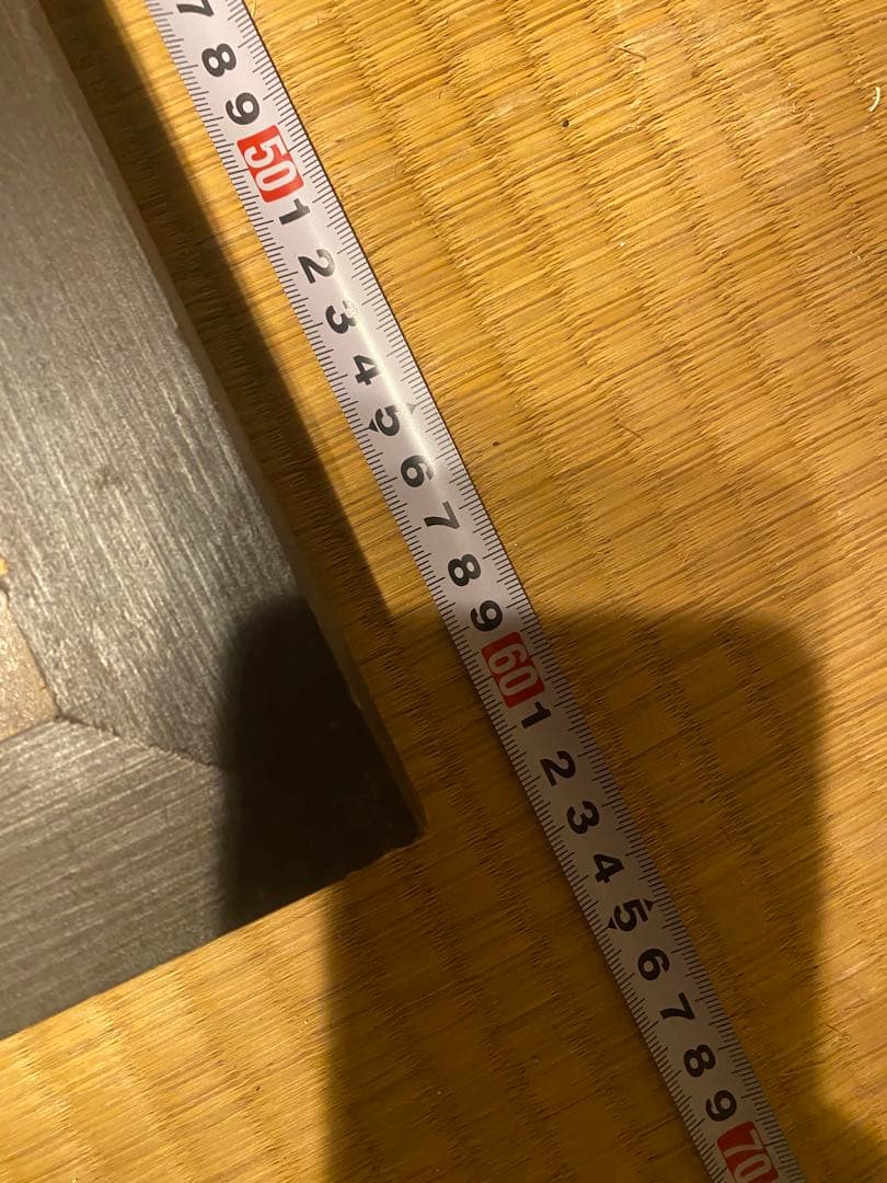 女性と牛の頭部の油彩画 約52cm x 62cm - 作: M.Funayama