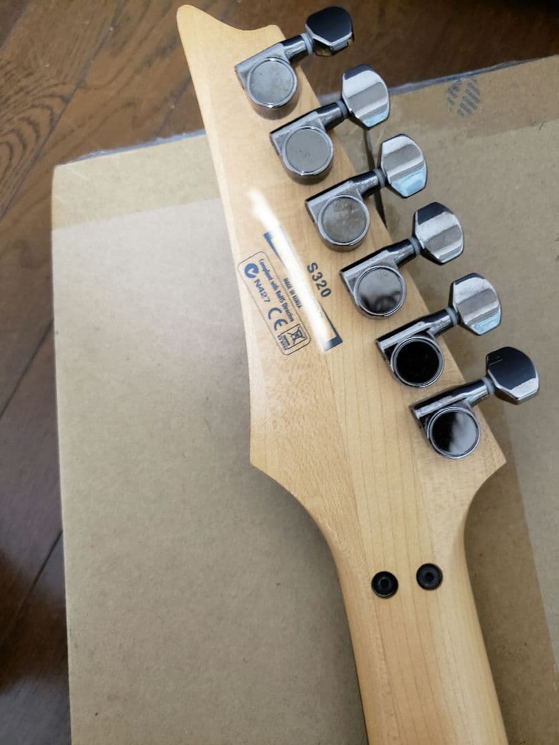 Ibanez s320 エレキギター ブラック sシリーズ wk