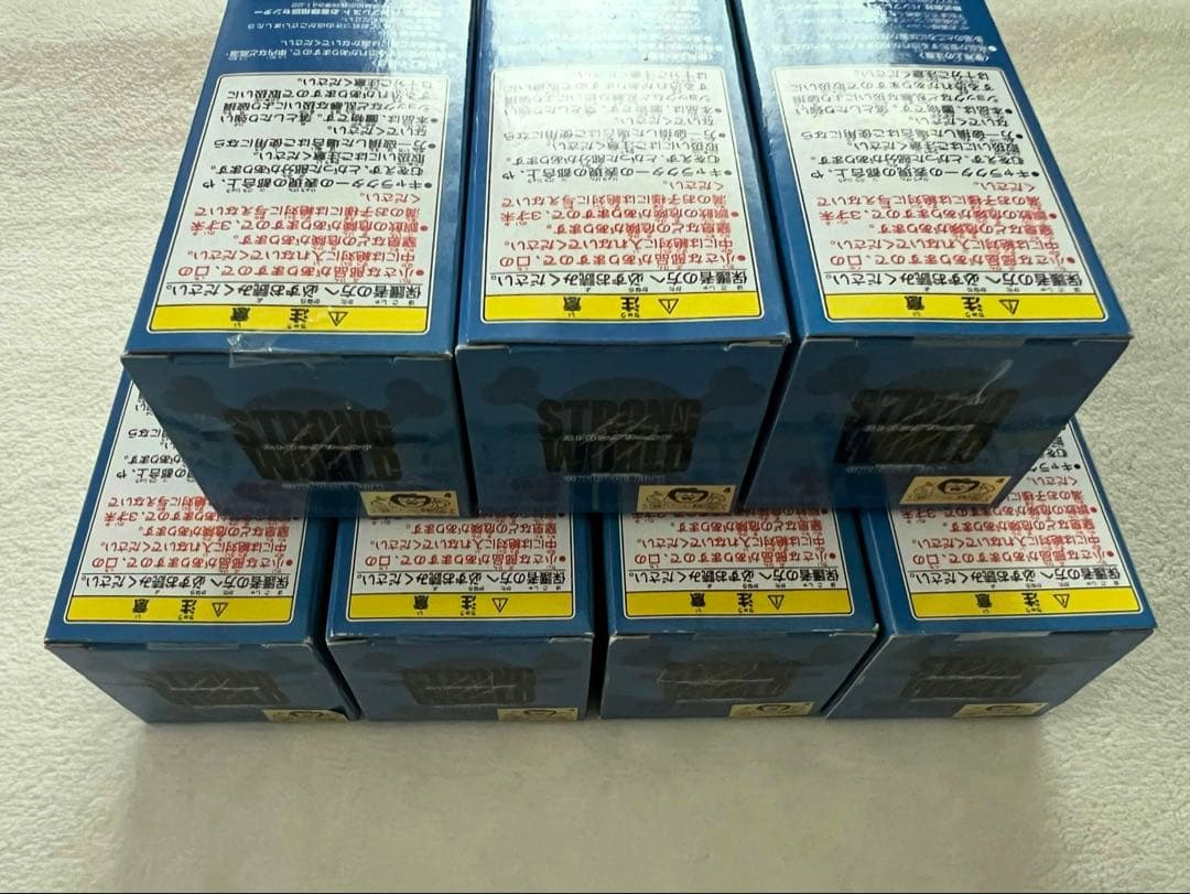 [未開封]ワンピース ワールドコレクタブル ストロングワールド ver.6 7品
