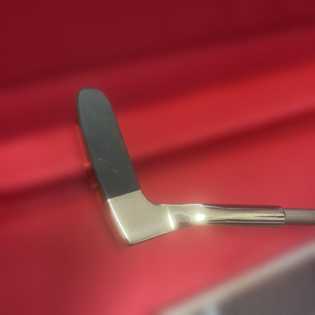 【希少】新品未使用 Deity 天然翡翠(ひすい) パター 木箱入り ゴルフ