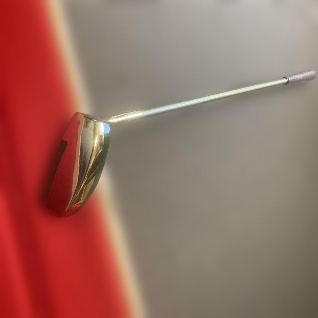 【希少】新品未使用 Deity 天然翡翠(ひすい) パター 木箱入り ゴルフ