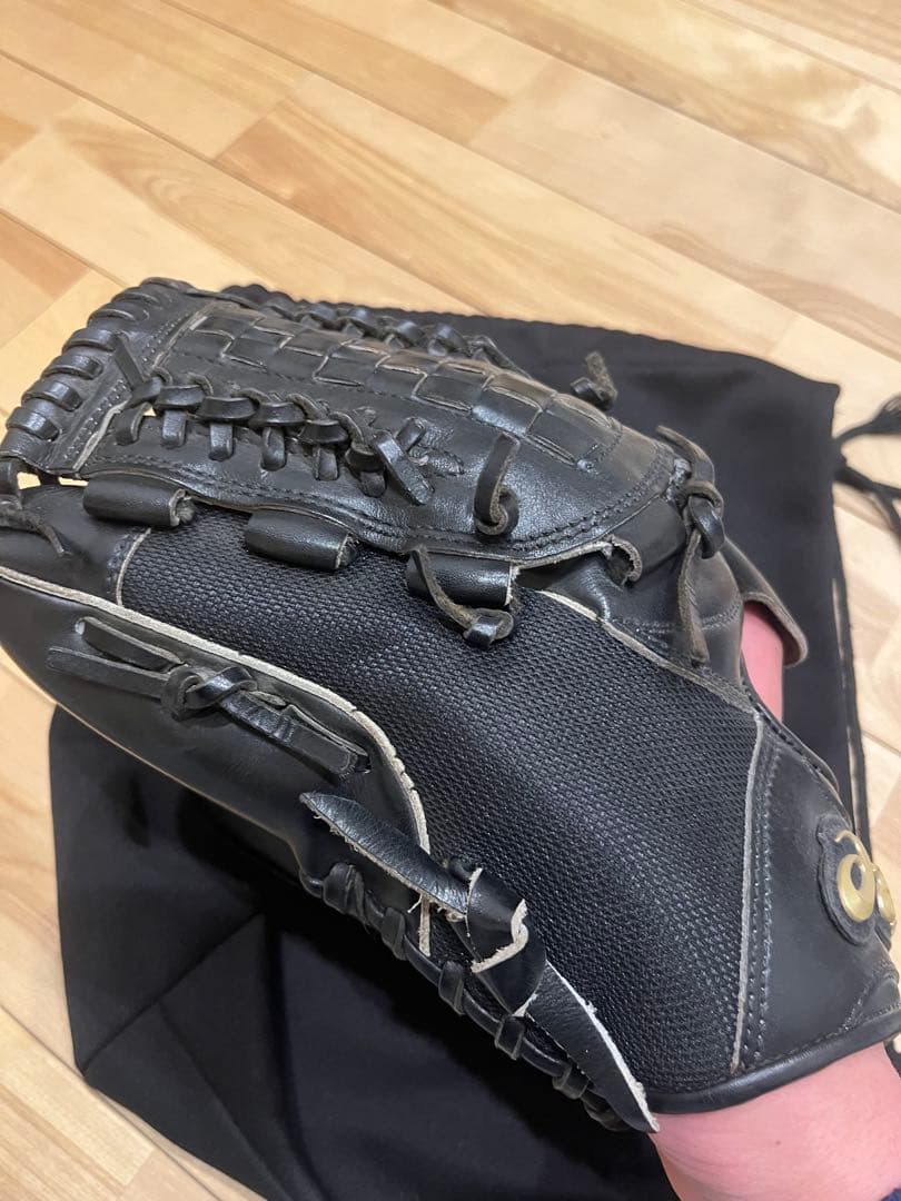 [支給品]asics ゴールドステージ 硬式グローブ