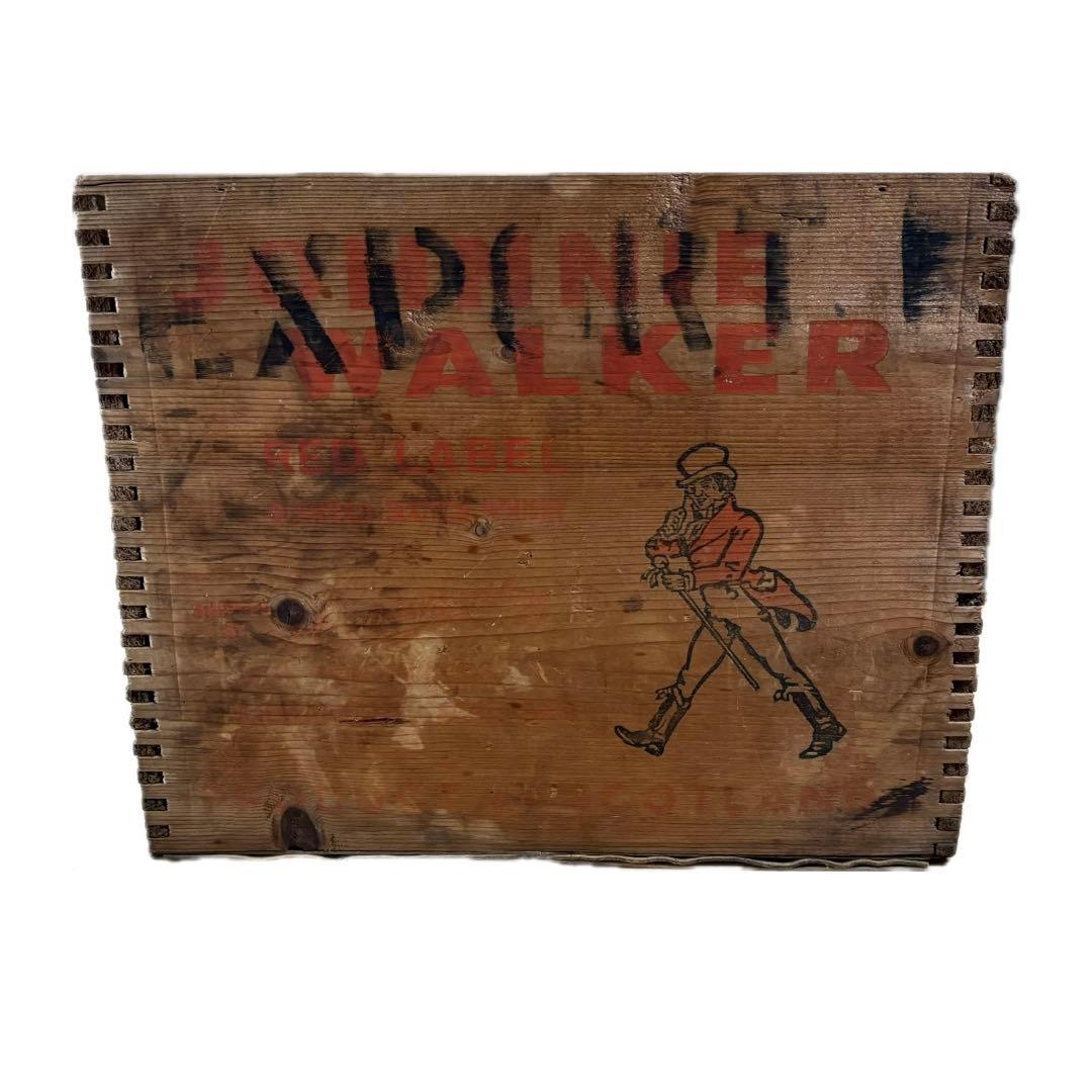 Johnnie Walker RED LABEL 木製ボックス