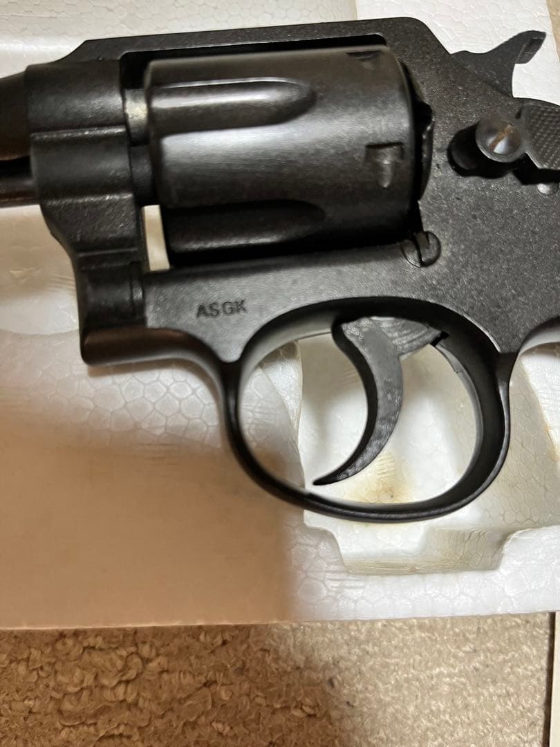 ネ*☆様 当時物 昭和マルシン　S&W ミリタリー&ポリス　4インチモデル　箱・