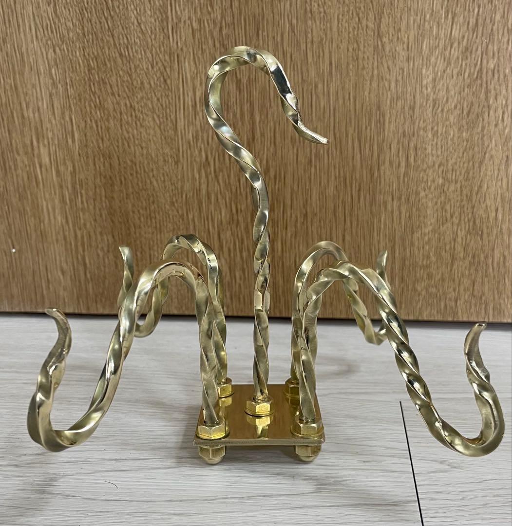 真鍮ツイストランタンハンガー