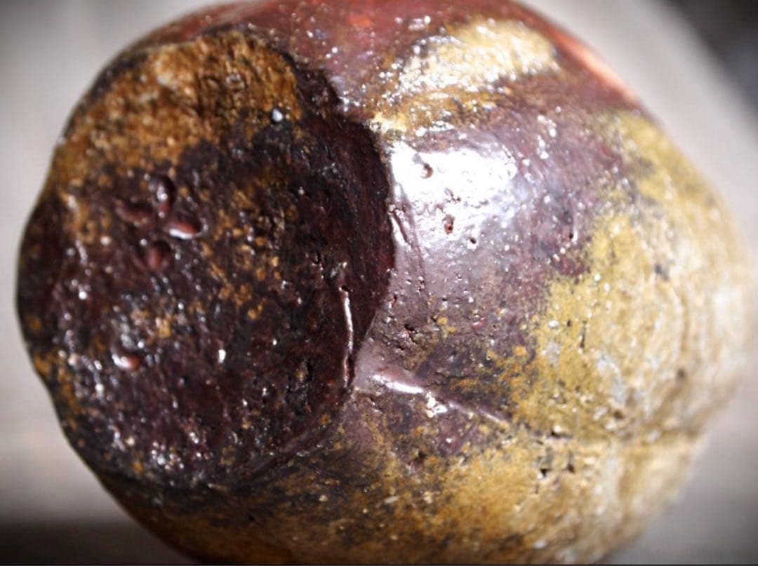 横山直樹 (師 川端文男) 備前自然練り込み徳利 徳利 共箱 陶芸 陶器 民藝