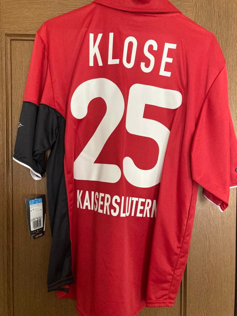 ドイツ代表　クローゼ　カイザースラウテルンユニフォーム　たしかデビューシーズン