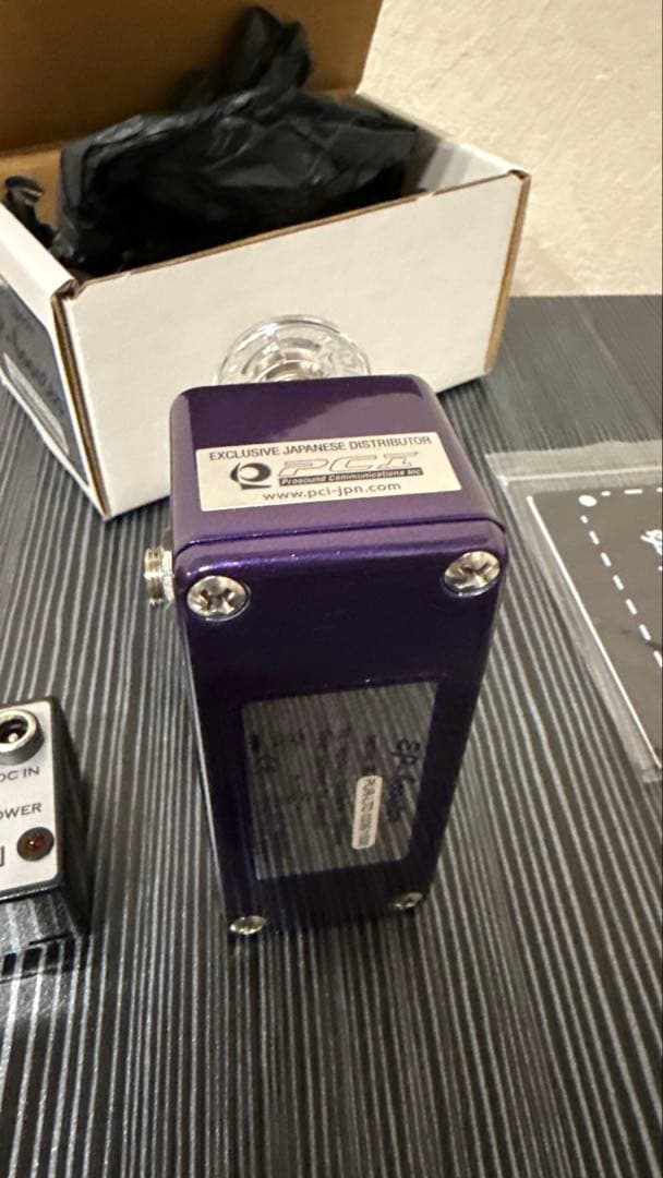 Xotic EP-Booster 限定パープル　オマケ付