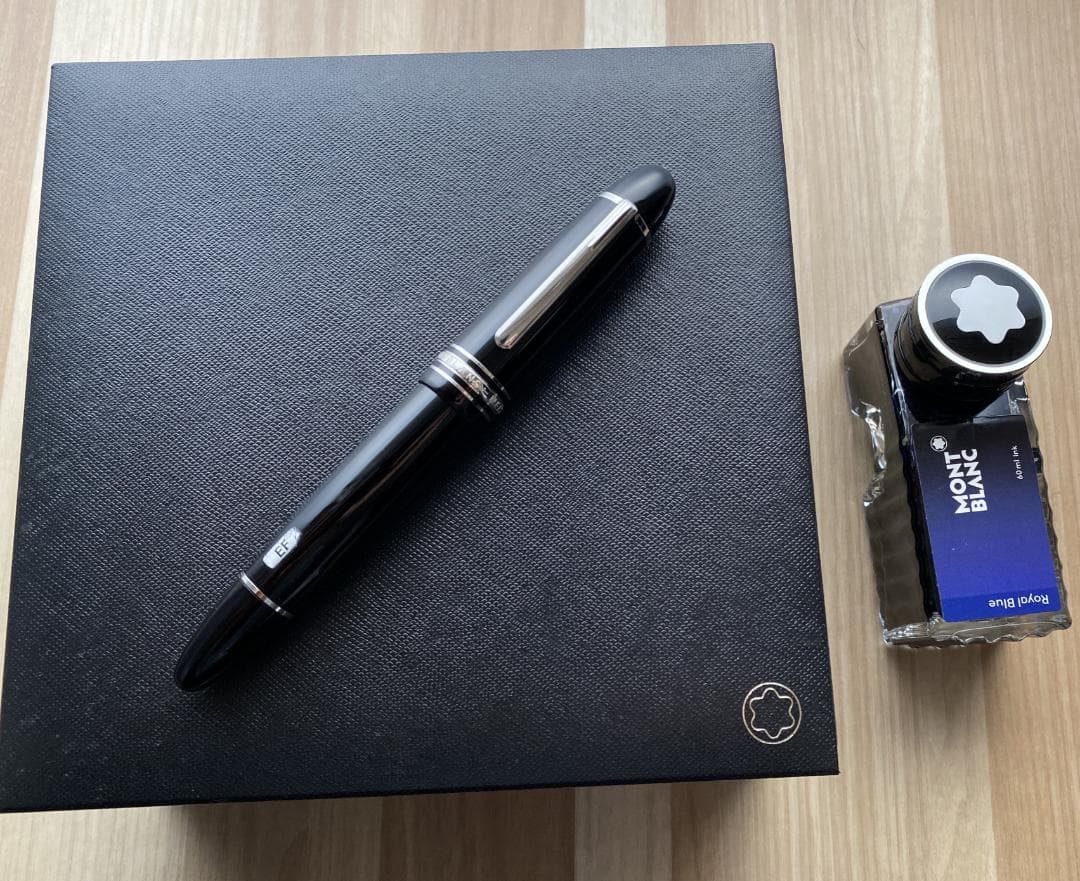 現行品 超美品 モンブラン P149 プラチナ18K (EF) 万年筆 付属品付