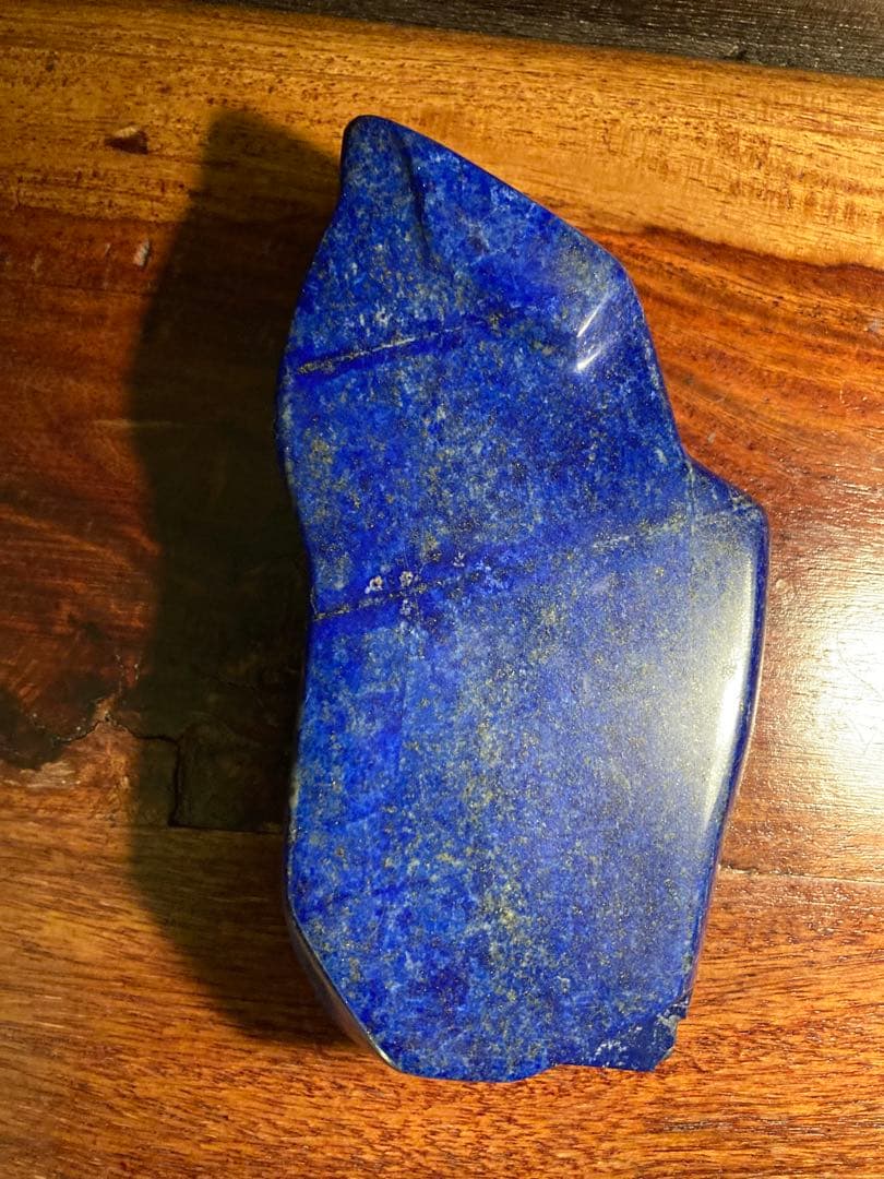 ラピスラズリ チベット密教 仏像 彫刻 天然石 一点物 252g