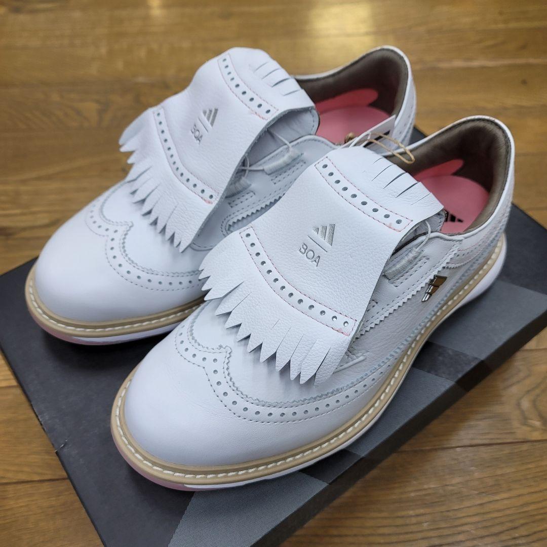 【未使用】アディダス レディース ゴルフシューズ MC87 ボア 23.5cm