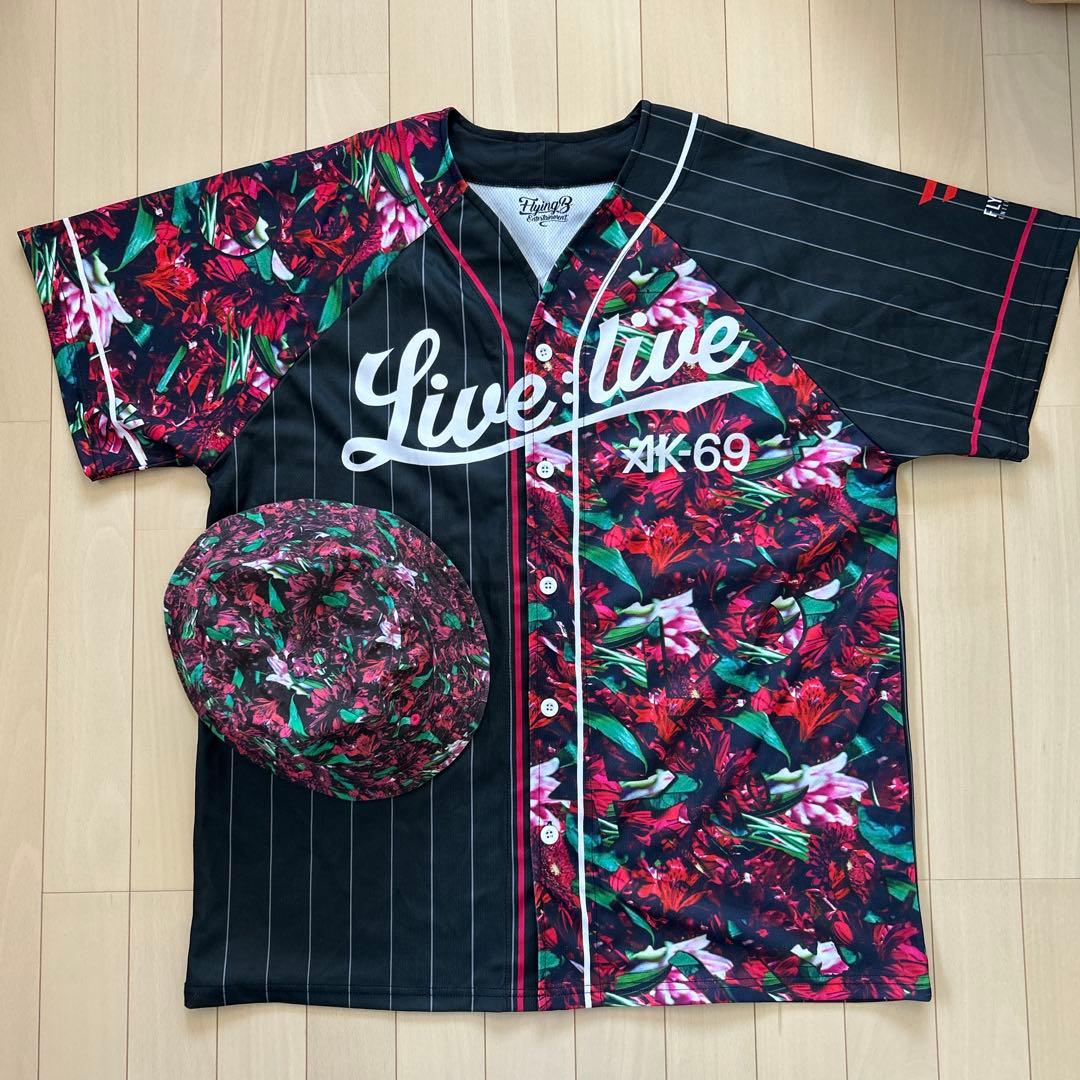 AK-69 Live ベースボールシャツ バケハ 2点セット