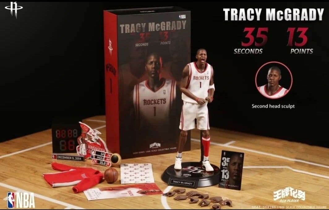 新品　1/6　トレイシー・マグレディ　アクションフィギュア　goattoys