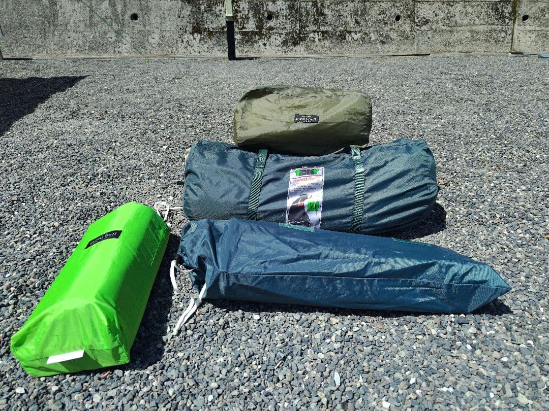 mont-bell ムーンライトテント7型（マット、シート、ロフトつき）モンベル